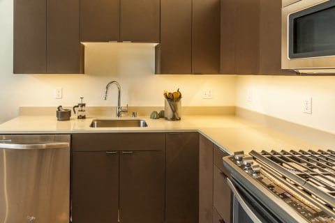 New Counter tops and Cabinets at Ballard Lofts, 6450 24th Avenue, NW Seattle, 98107
